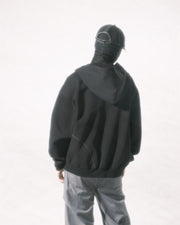 Kudu Logo Zip-up Hoodie ᛝ Black