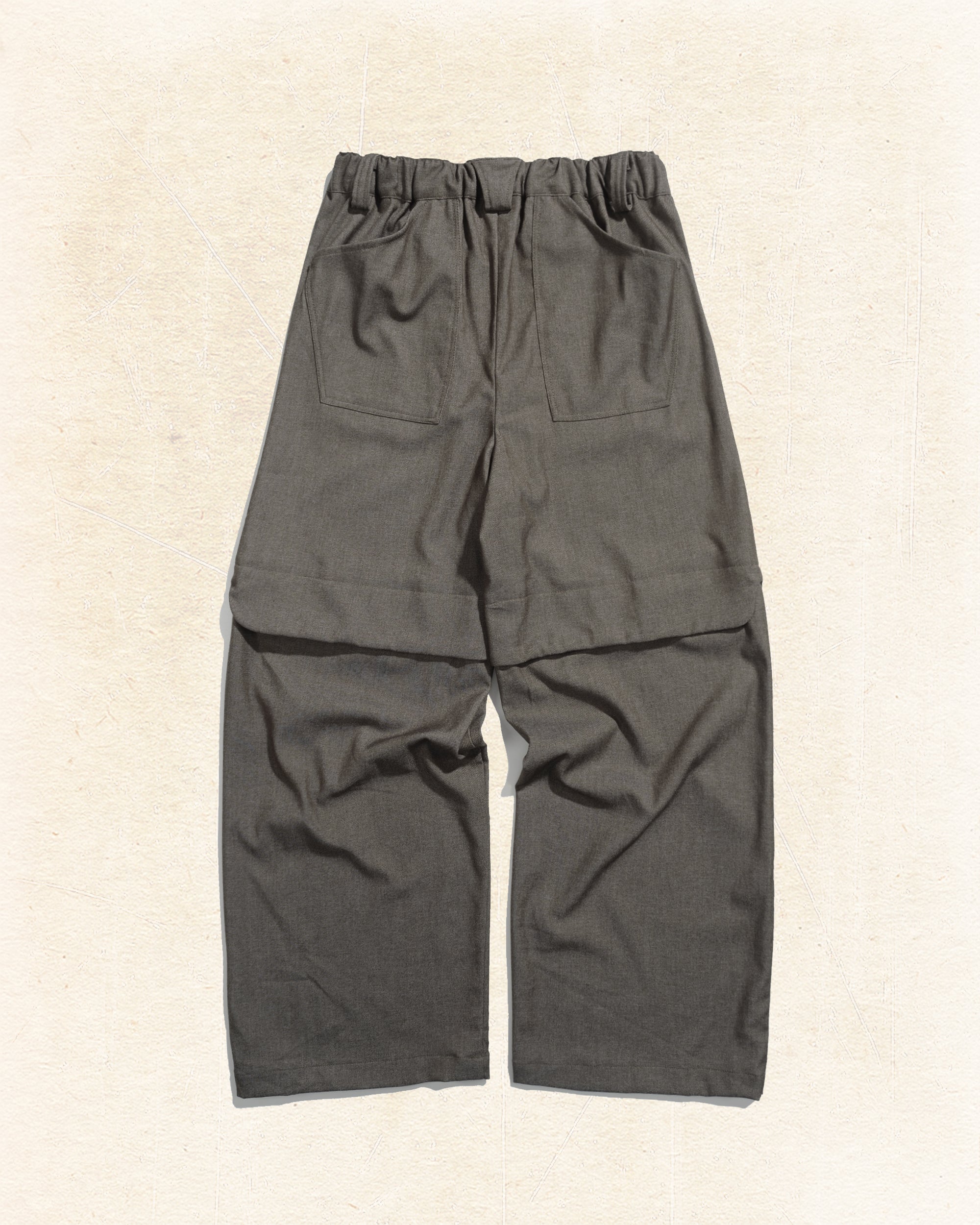 Contour Layer Pants ᛝ Taupe