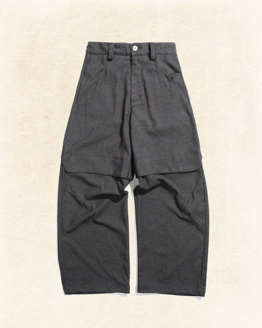 Contour Layer Pants ᛝ Black