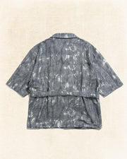 Layered Tie Shirt ᛝ Grey