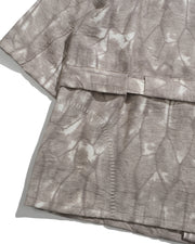 Layered Tie Shirt ᛝ Khaki