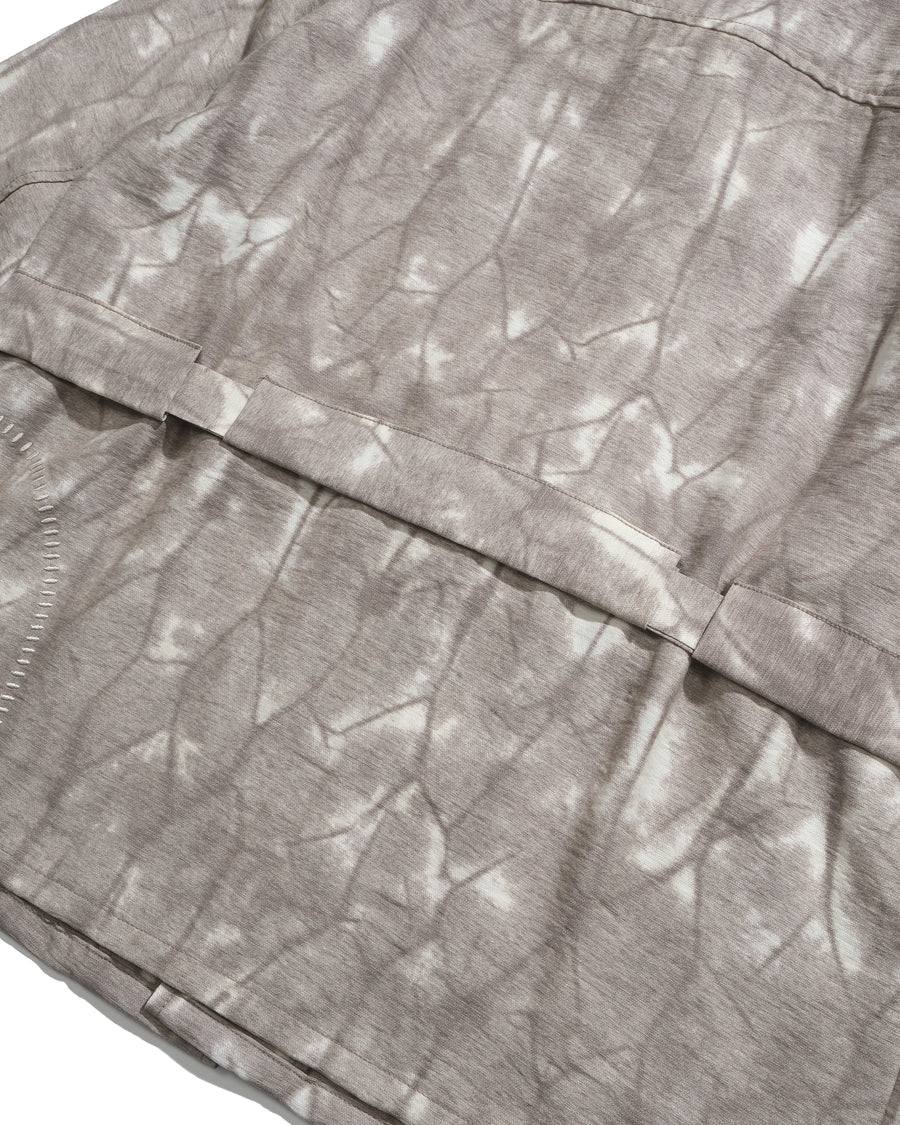 Layered Tie Shirt ᛝ Khaki