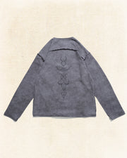 Totem Reverse Long Tee ᛝ Grey