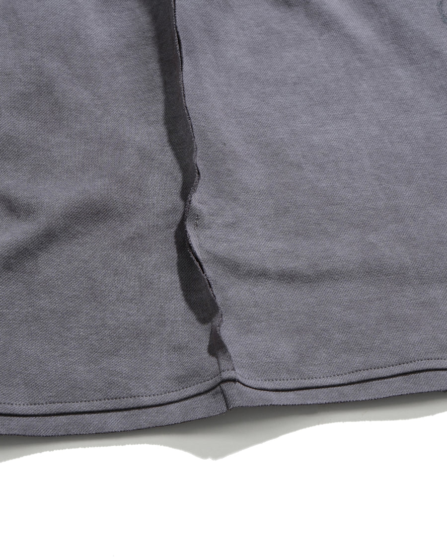 Totem Reverse Long Tee ᛝ Grey