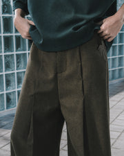 Contour Line Pants ᛝ Taupe