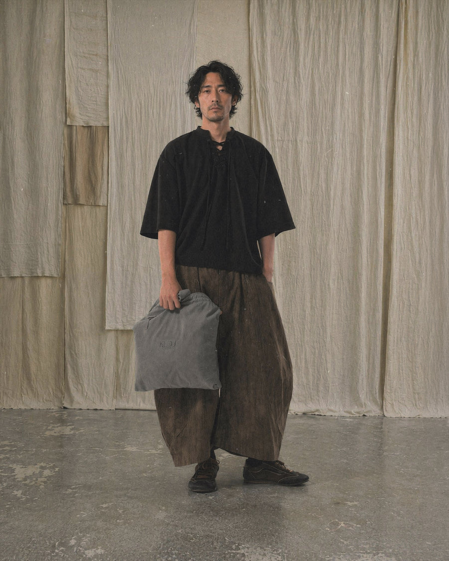 Trace Volume Pants ᛝ Brown