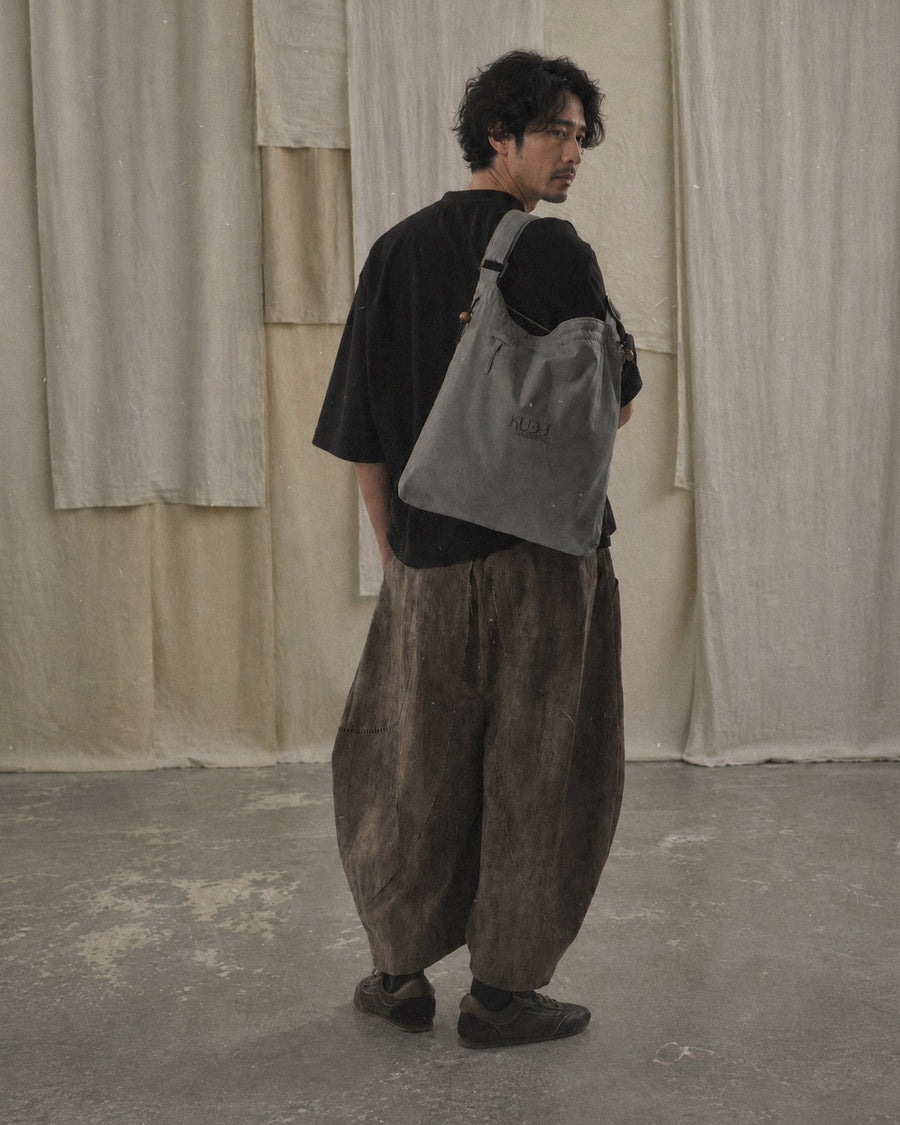 Trace Volume Pants ᛝ Brown