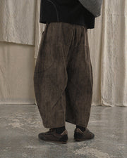Trace Volume Pants ᛝ Brown