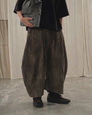 Trace Volume Pants ᛝ Brown