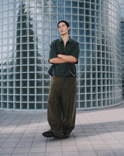 Contour Line Pants ᛝ Taupe
