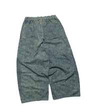 Wide Barrel Jeans ᛝ Indigo Green