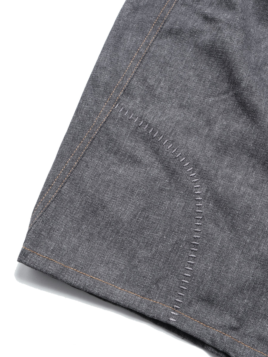 Wide Barrel Jeans ᛝ Washed Grey