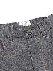 Wide Barrel Jeans ᛝ Washed Grey