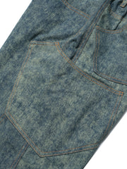 Wide Barrel Jeans ᛝ Indigo Green