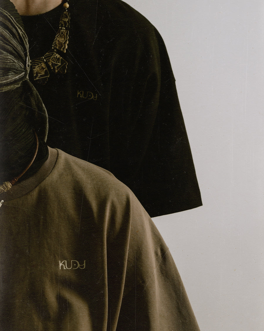 KUDU Logo T-shirt ᛝ Black