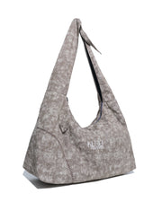 Tie-up Strap Shoulder Bag ᛝ Washed Earth