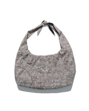 Tie-up Strap Shoulder Bag ᛝ Washed Earth