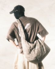 Tie-up Strap Shoulder Bag ᛝ Washed Earth