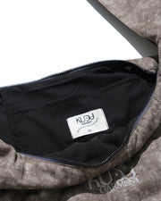 Tie-up Strap Shoulder Bag ᛝ Washed Earth