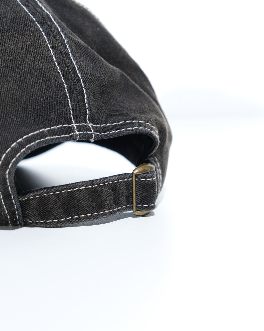 Kudu Washed Cap ᛝ Washed Black