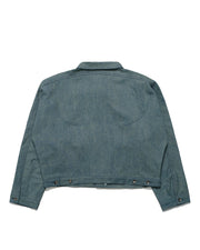 Arc Spine Denim Jacket ᛝ Washed Pine