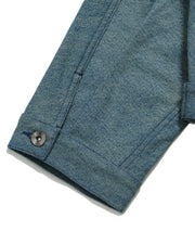 Arc Spine Denim Jacket ᛝ Washed Pine