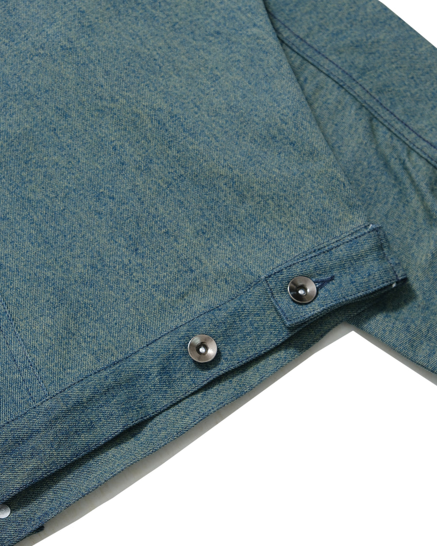 Arc Spine Denim Jacket ᛝ Washed Pine
