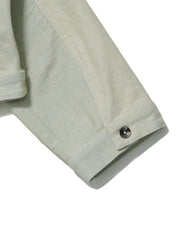 Arc Spine Denim Jacket ᛝ Washed Oat