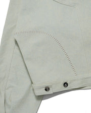 Arc Spine Denim Jacket ᛝ Washed Oat