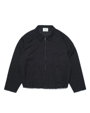 Arc Panel Blouson Jacket ᛝ Black