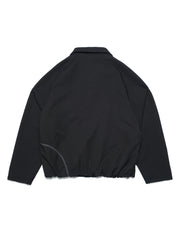Arc Panel Blouson Jacket ᛝ Black