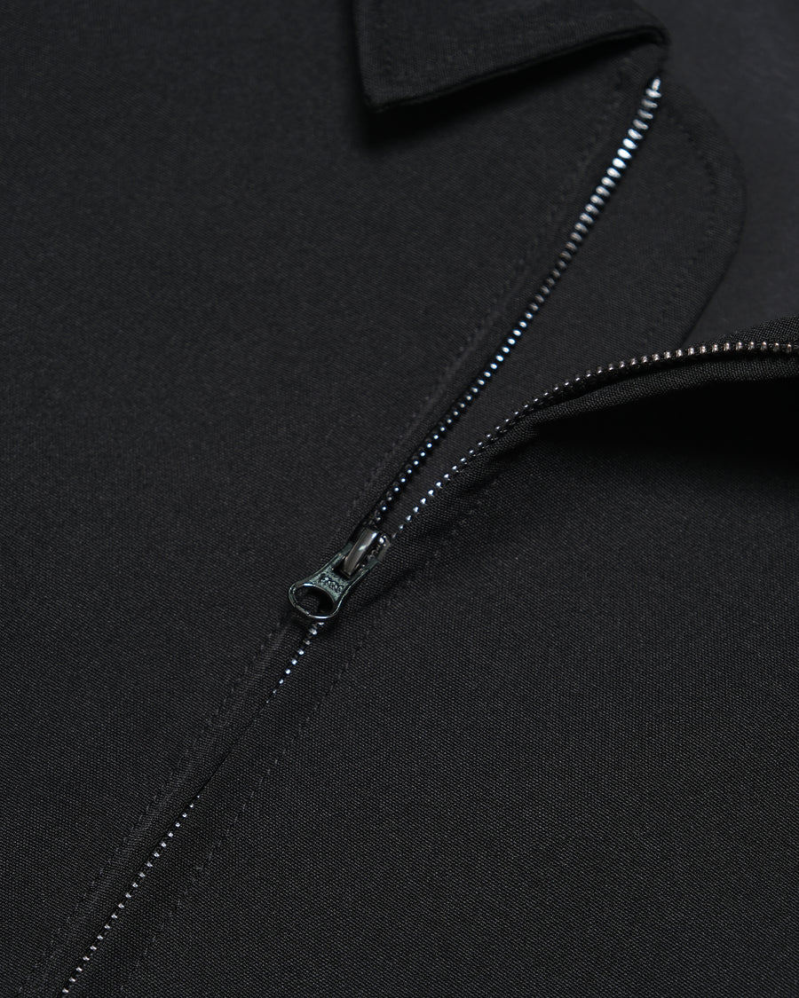 Arc Panel Blouson Jacket ᛝ Black