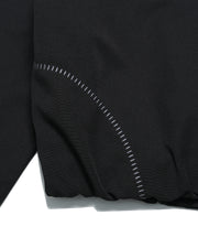 Arc Panel Blouson Jacket ᛝ Black