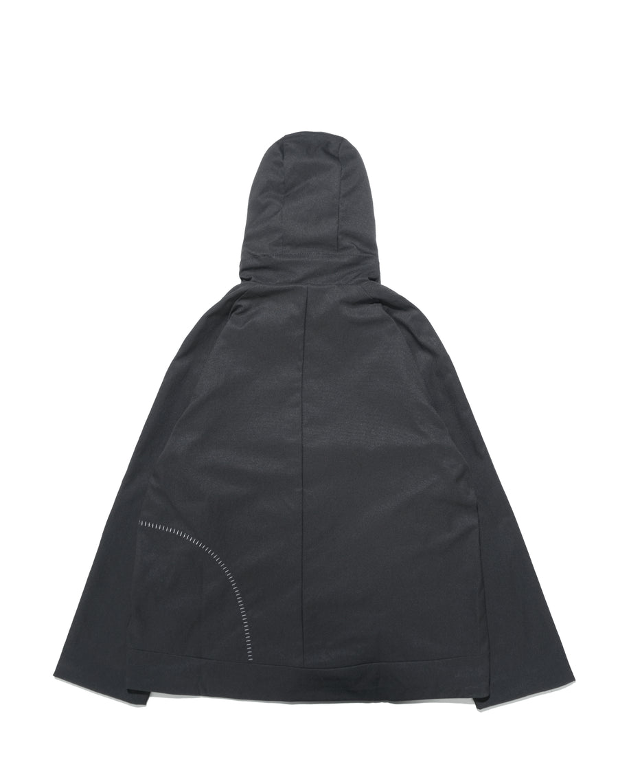 Structured Hood Jacket ᛝ Black