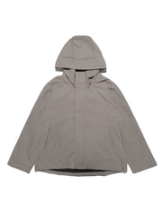 Structured Hood Jacket ᛝ Taupe