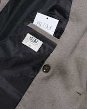 Arc Double-Breasted Blazer ᛝ Taupe