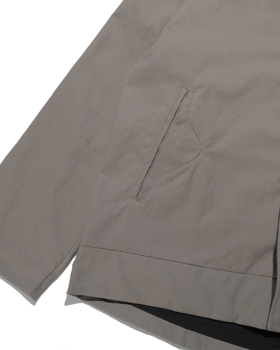 Structured Hood Jacket ᛝ Taupe