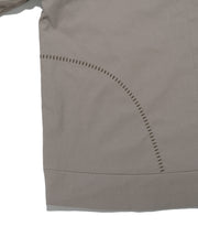 Structured Hood Jacket ᛝ Taupe