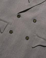 Arc Double-Breasted Blazer ᛝ Taupe