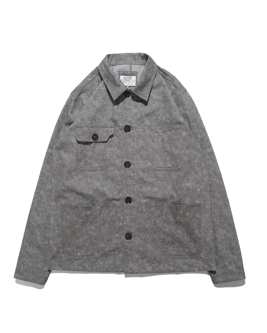 Washed Work Jacket ᛝ Wshed Grey