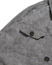 Washed Work Jacket ᛝ Wshed Grey
