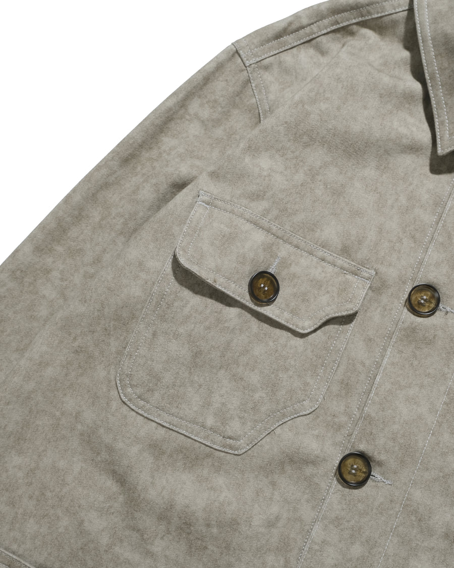 Washed Work Jacket ᛝ Wshed Khaki