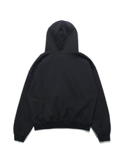 Kudu Logo Zip-up Hoodie ᛝ Black
