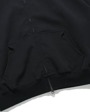 Kudu Logo Zip-up Hoodie ᛝ Black