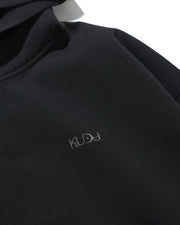 Kudu Logo Zip-up Hoodie ᛝ Black