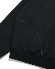 Kudu Logo Zip-up Hoodie ᛝ Black