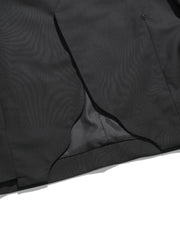 Arc Collarless Blazer ᛝ Black