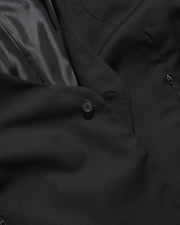 Arc Collarless Blazer ᛝ Black