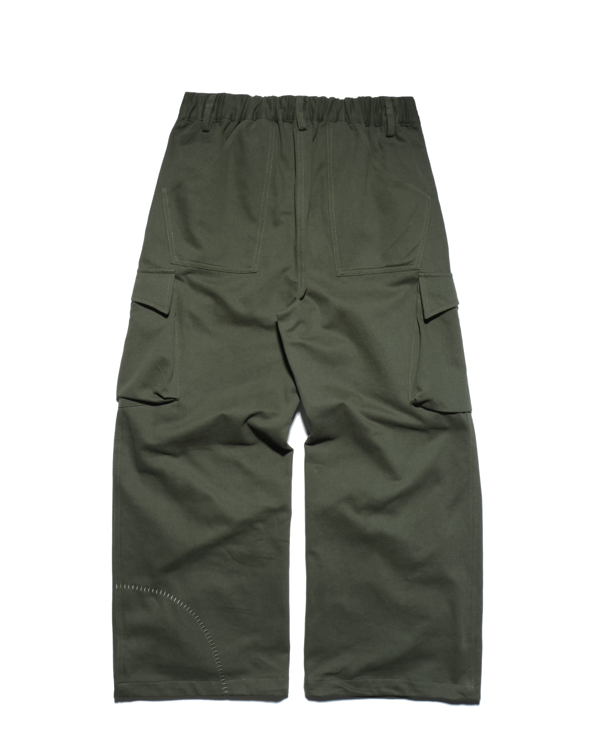 Worker Baggy Pants ᛝ Moss Green