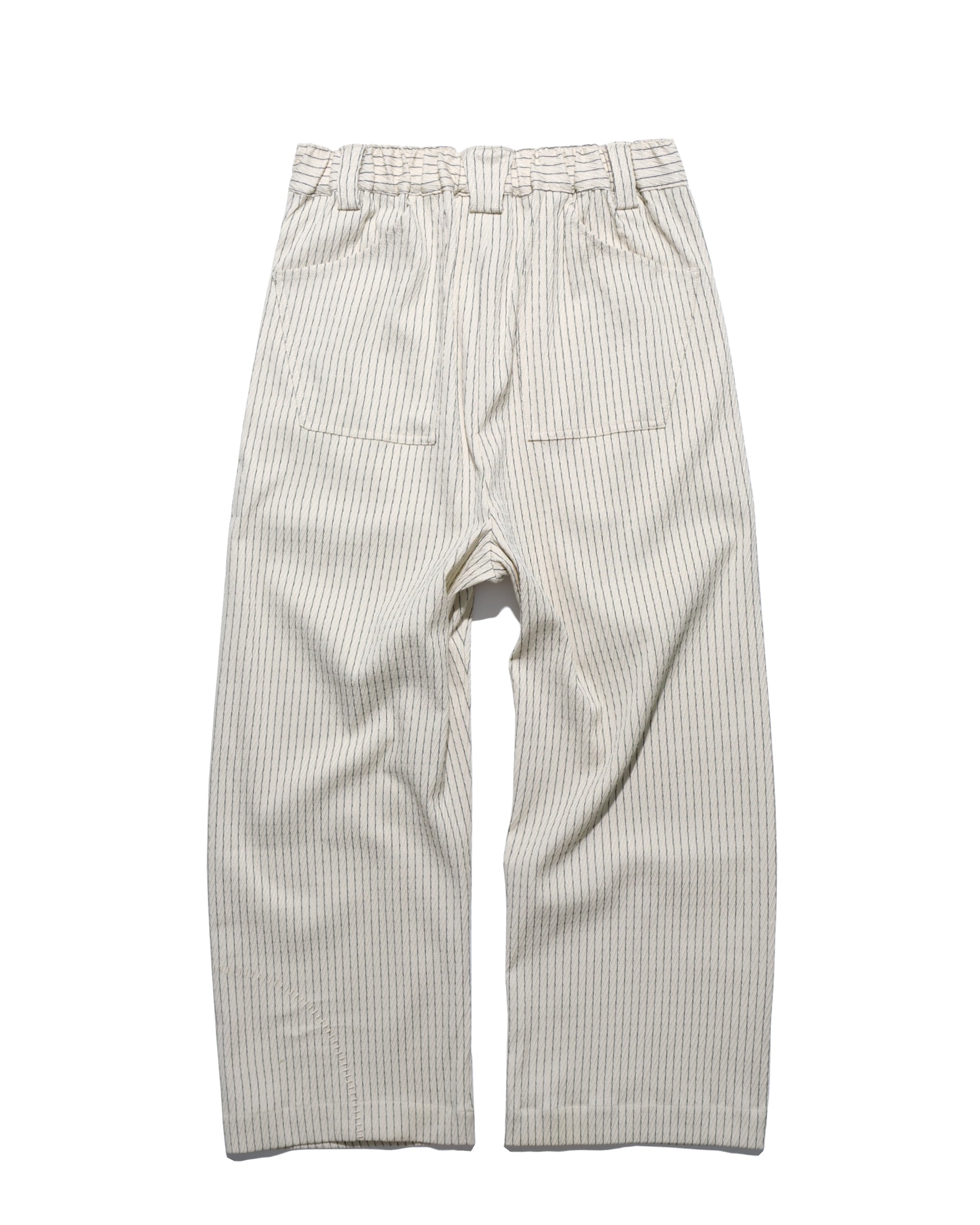 Stripe Layer Pants ᛝ Ivory Stripe